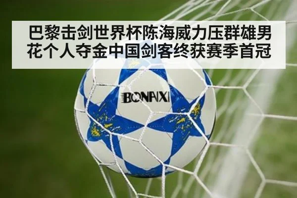 巴黎击剑世界杯陈海威力压群雄男花个人夺金中国剑客终获赛季首冠